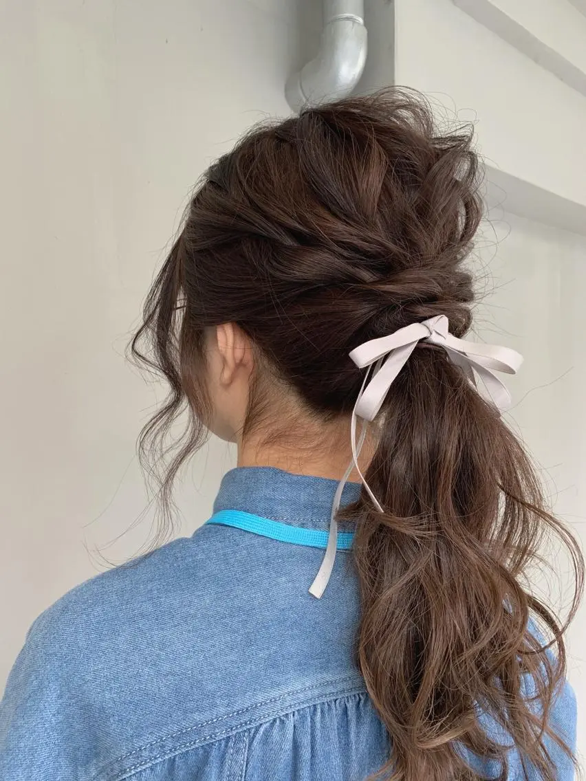 ヘアアレンジ ポニーテール B E C H I C O〔べち子〕のその他イメージ