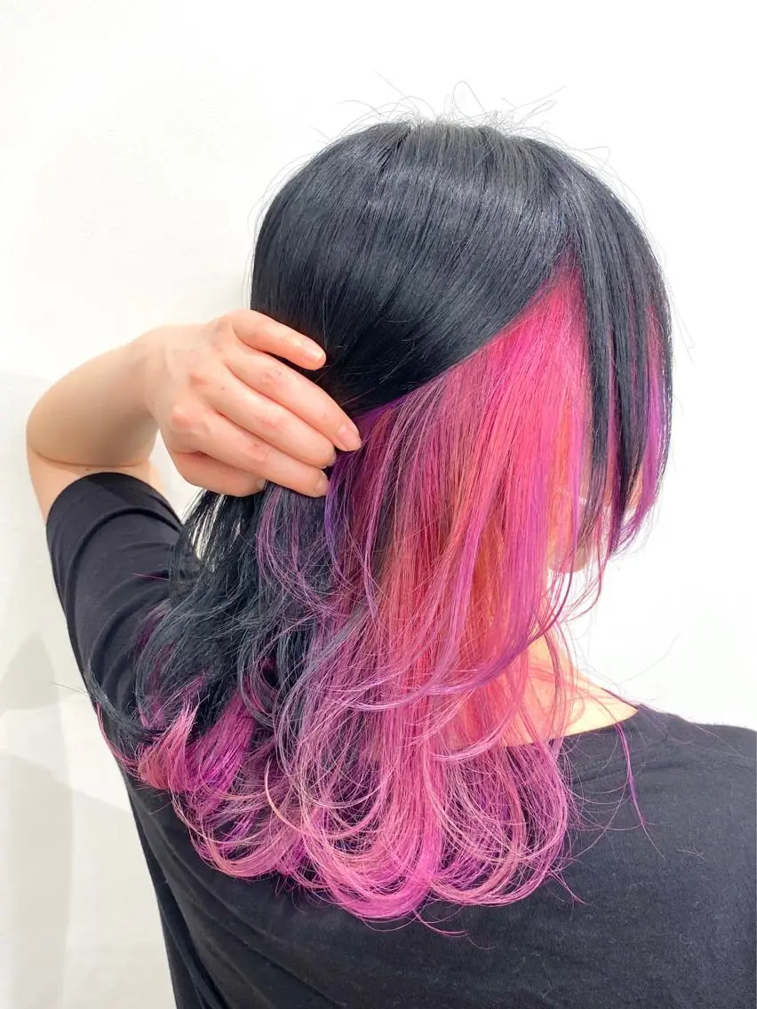 ミディアム カラー 🌙HIZUKI🌙 ハイトーン 艶髪のヘアスタイル