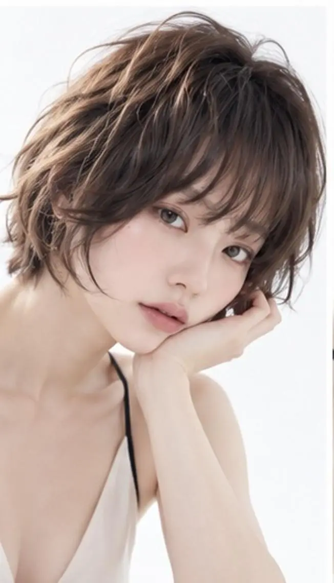 ショート カラー パーマ カット ヘアカラー パーマ ダメージレス コバヤシ ヒロヒトのその他イメージ