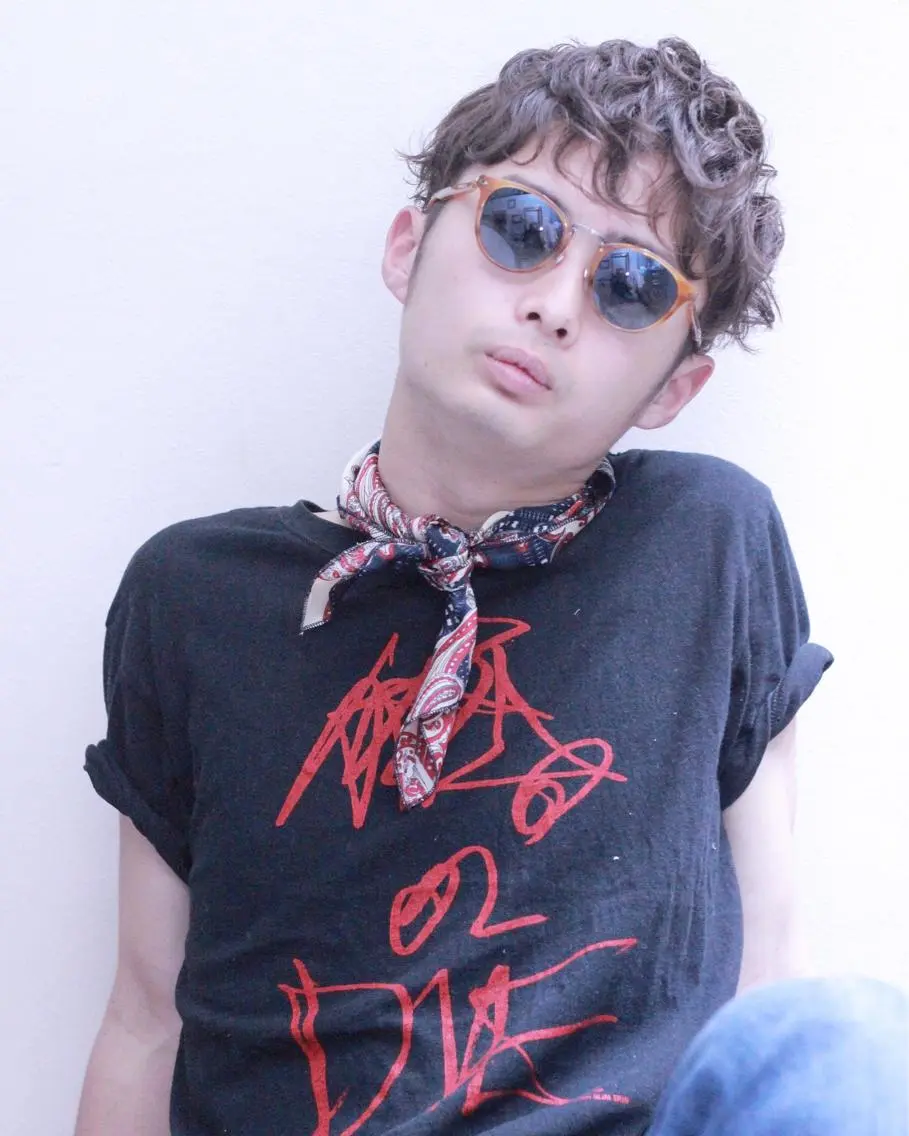 ショート パーマ メンズ メンズパーマ 及川 光のヘアスタイル