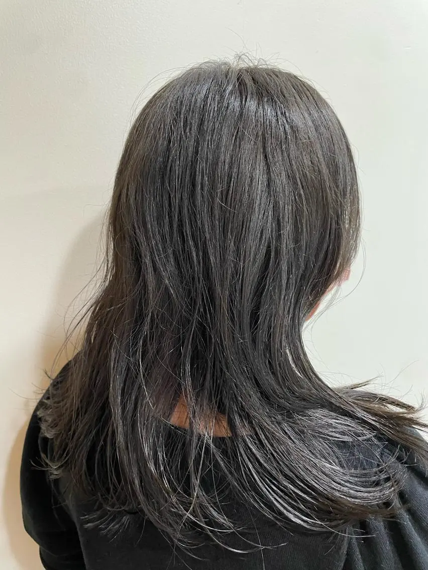セミロング カラー カット ヘアカラー トリートメント レイヤー/似合わせ TAKUYAのヘアスタイル