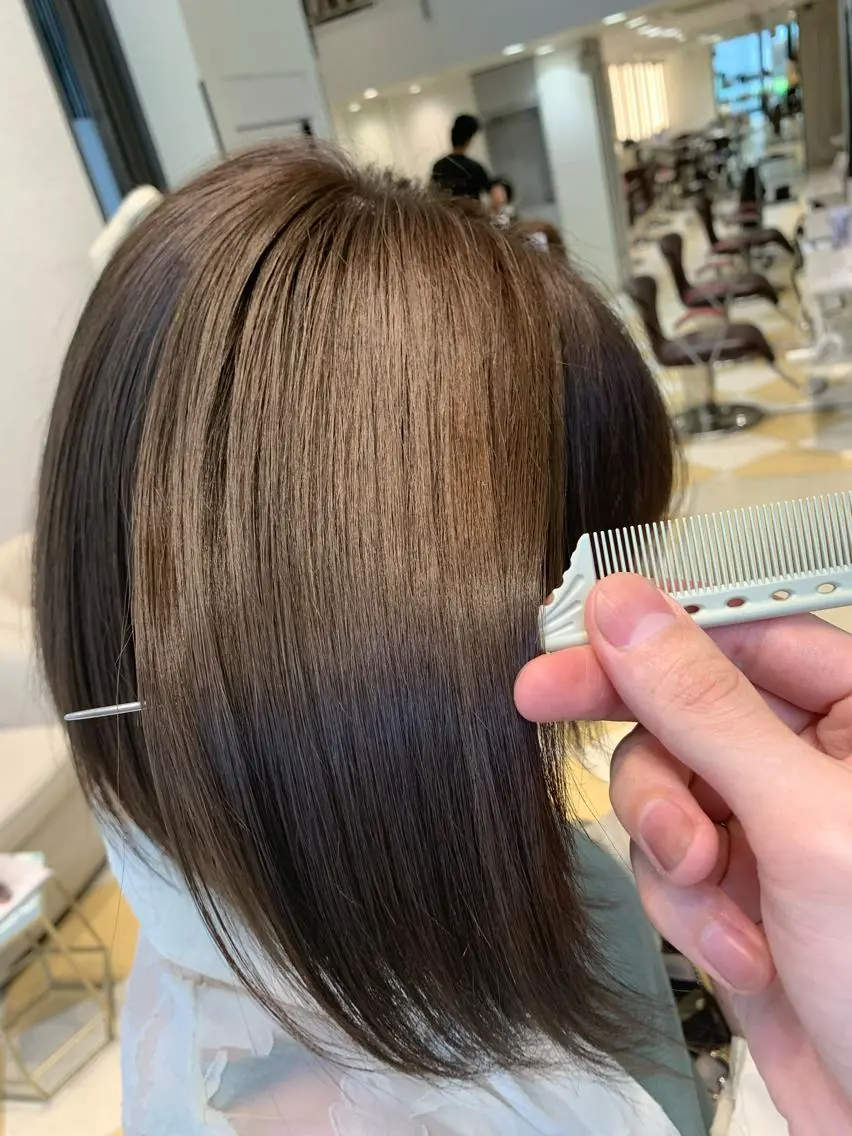 ミディアム カット ヘアカラー トリートメント ヘアセット ✨上村 潤平✨メンズヘア✨のヘアスタイル