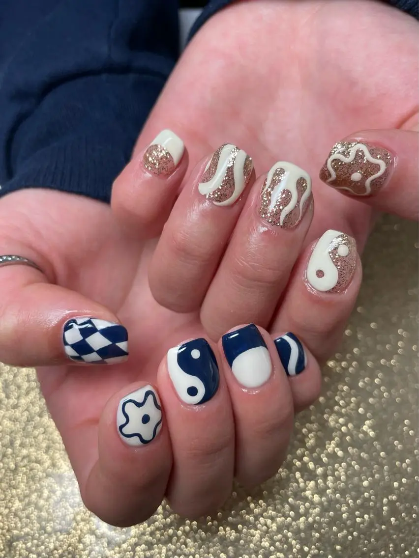 ネイル 成人式 ハンドネイル Nail salon Euphoriaのネイルデザイン