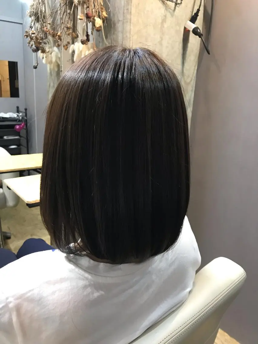 ショート 髪質改善＆縮毛矯正 三上大地のヘアスタイル