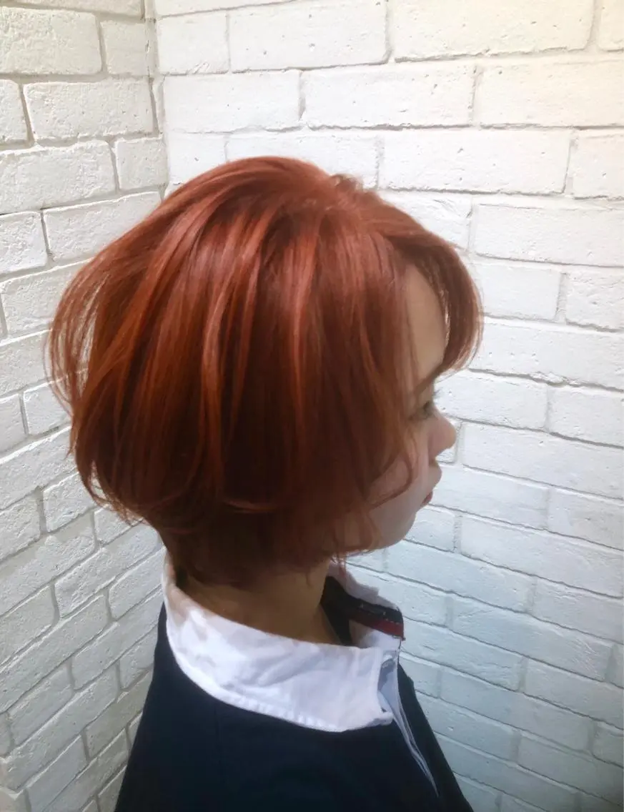 ショート カラーアンドケアリタ kitamuuuのヘアスタイル