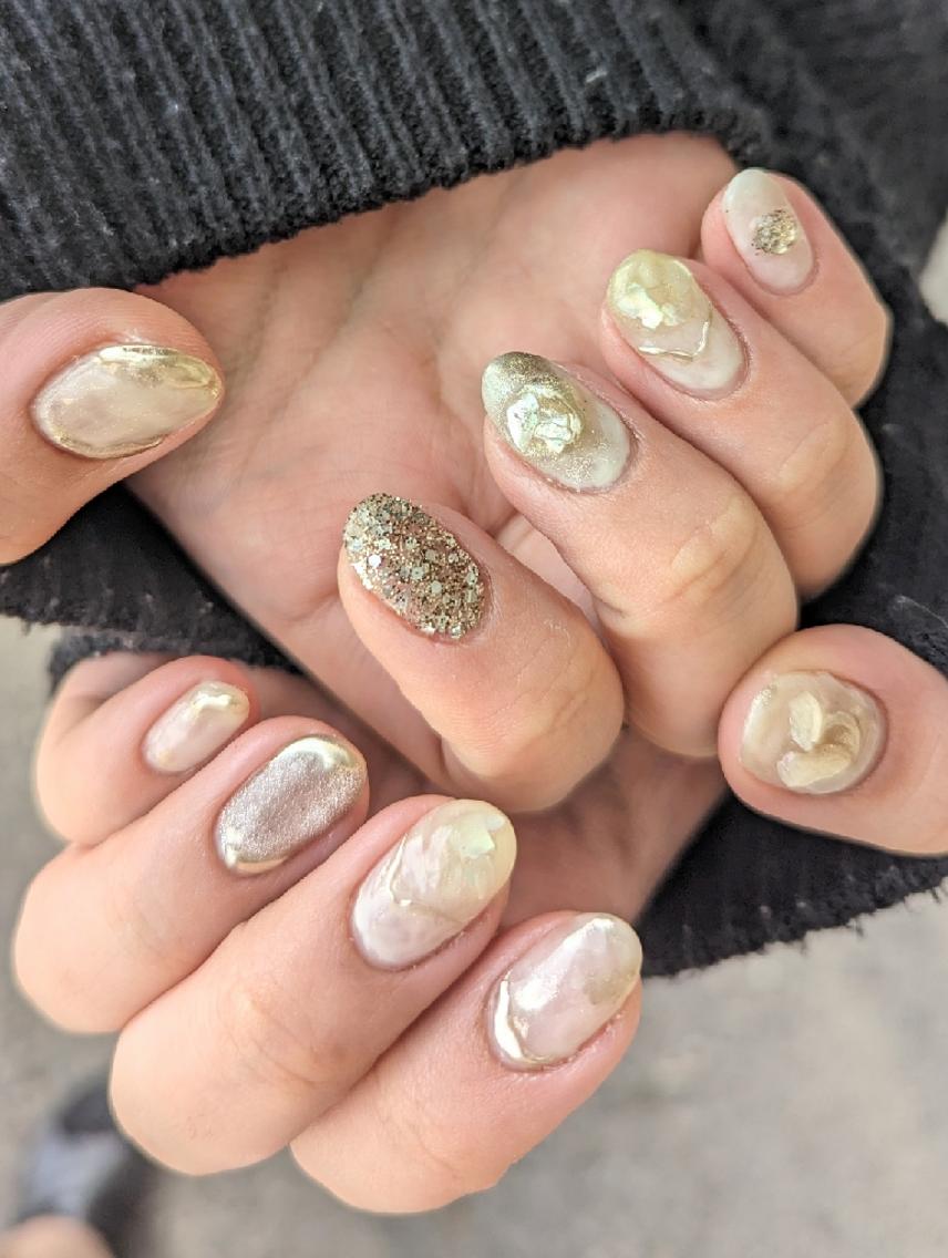 ネイル ニュアンスネイル ハンドネイル 推しネイル | 　aycnailのネイルデザイン