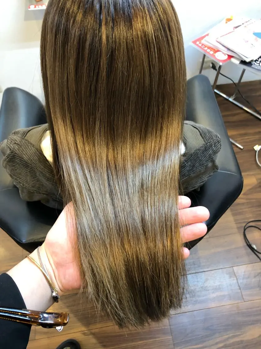 セミロング 松田 光雄のヘアスタイル