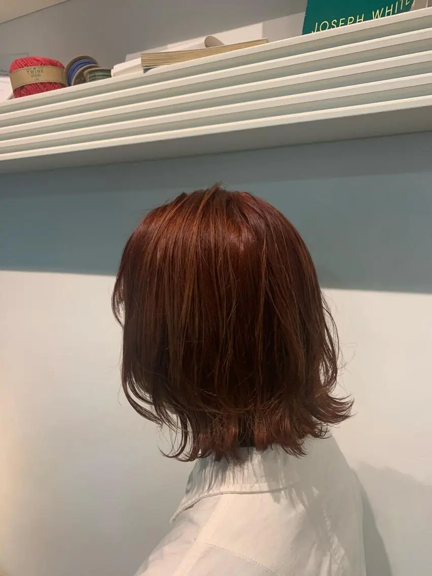 ミディアム カット ヘアカラー トリートメント ヘッドスパ ヘアセット 大宮/山口 竣也のヘアスタイル
