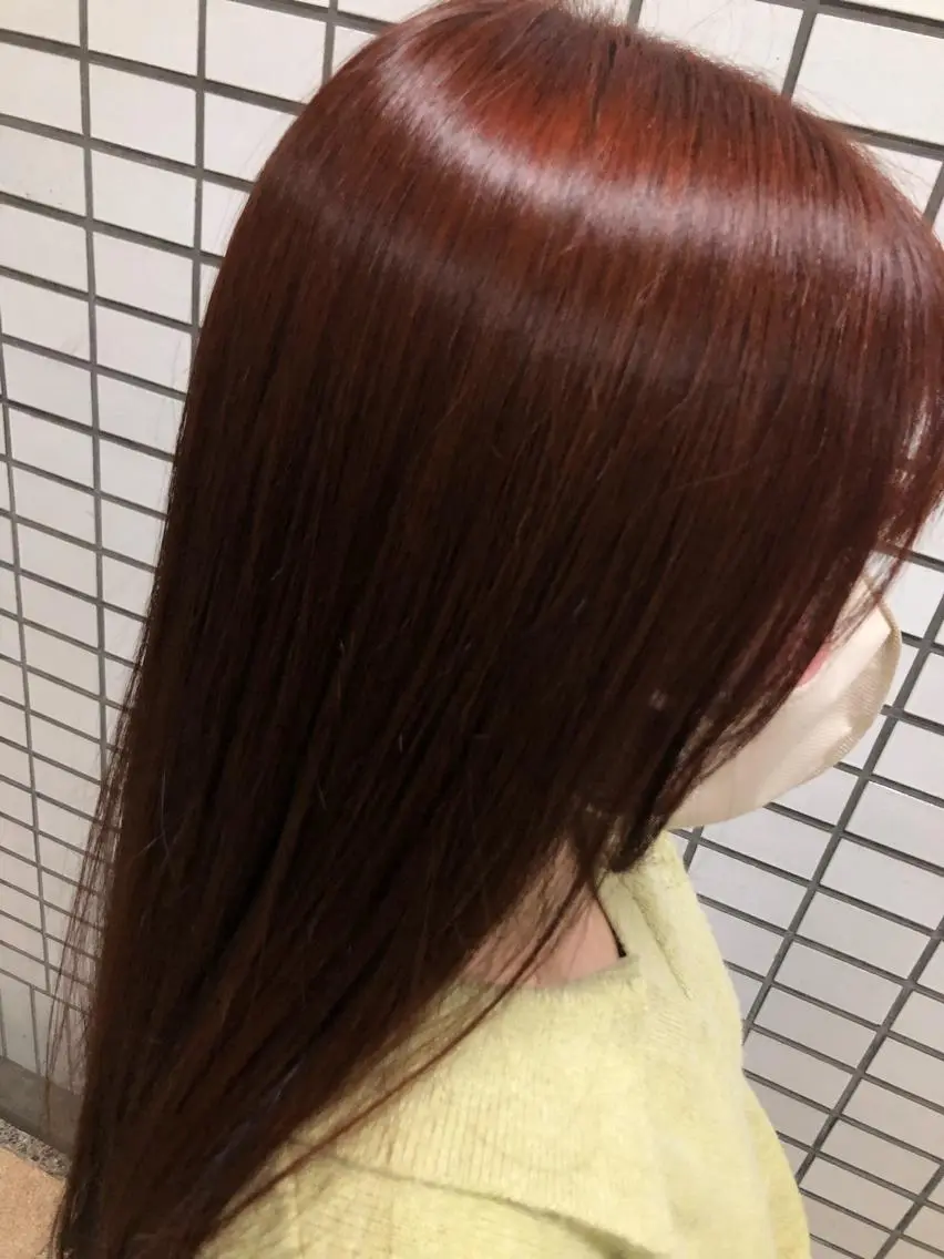 カラー ブラウンカラー オレンジ オレンジブラウン 💛🌼こんどう ひなた🐥⸒のヘアスタイル