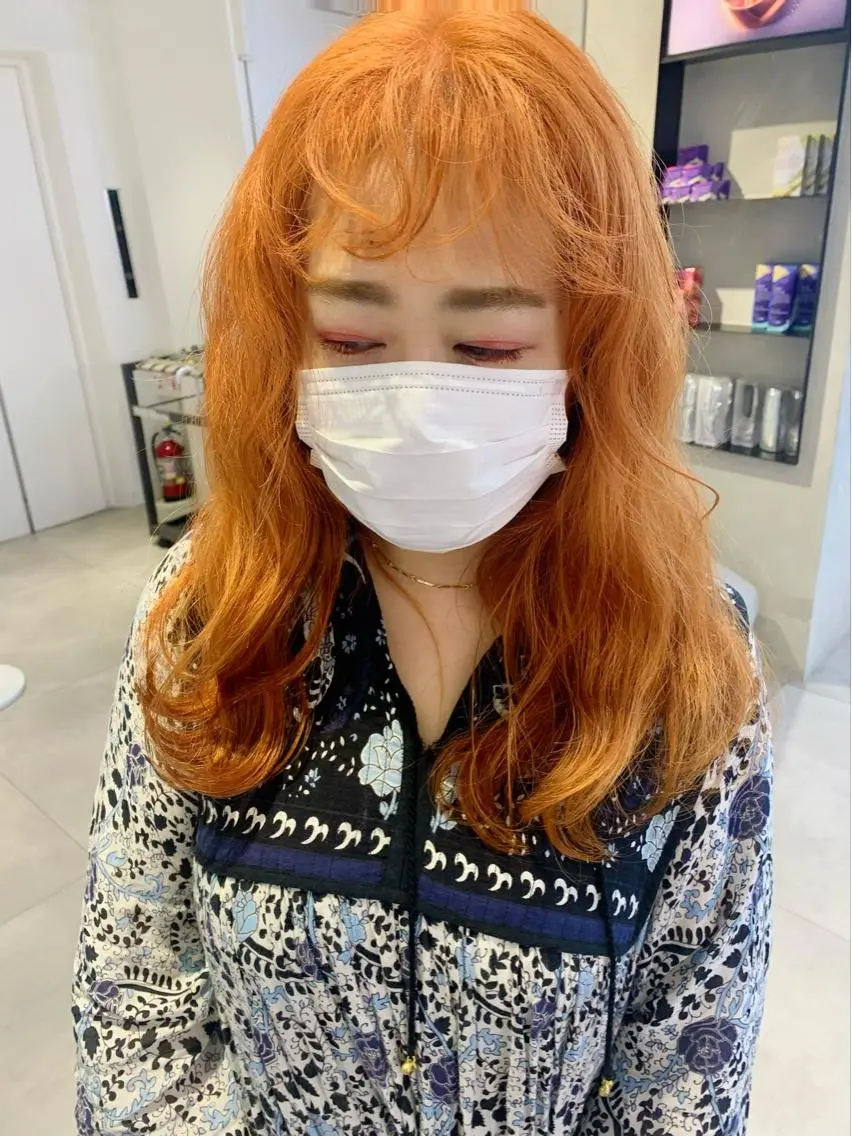 ロング Kureha/ネイル トレンドヘアのマツエク・マツパデザイン