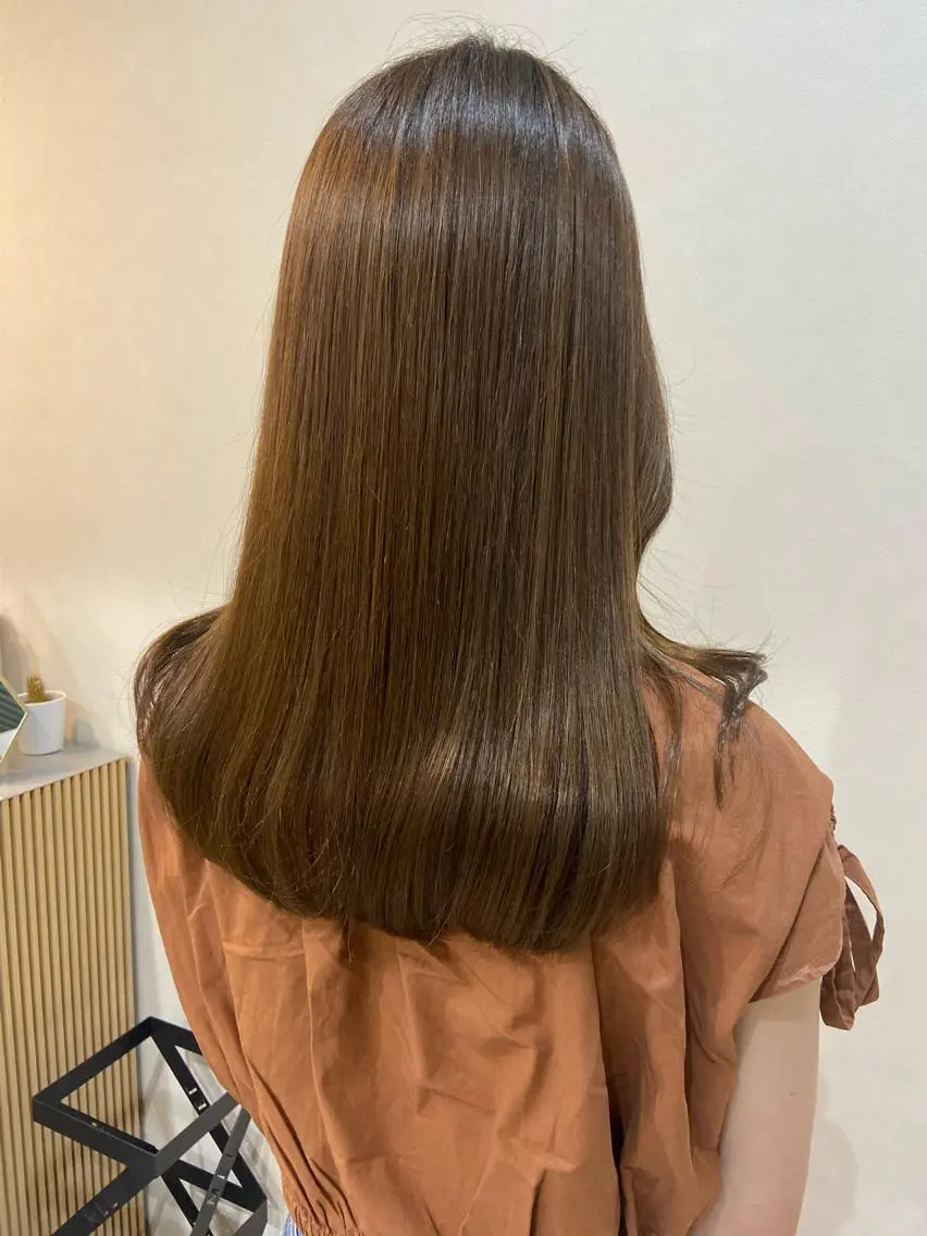 ロング トリートメント カット トリートメント ボブ/透明感カラー 🧸YUI❤️のヘアスタイル