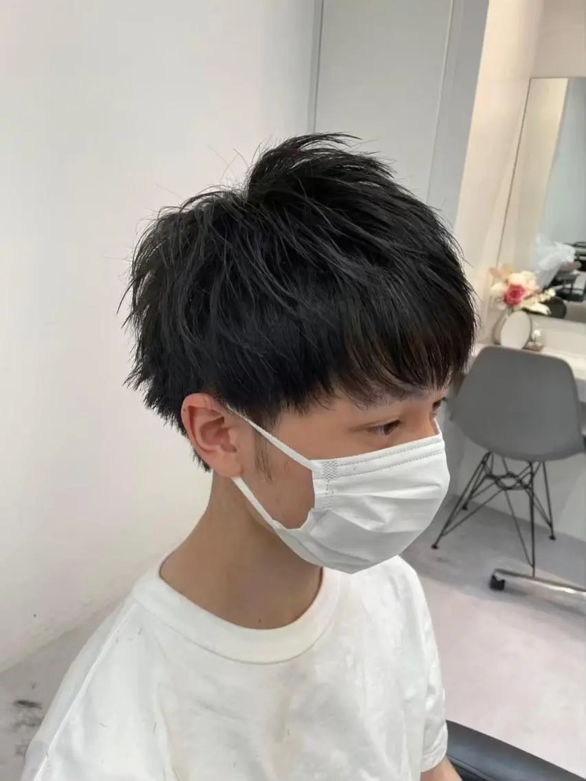 ショート メンズ 【メンズカット】 ✂️モデル募 市村のヘアスタイル