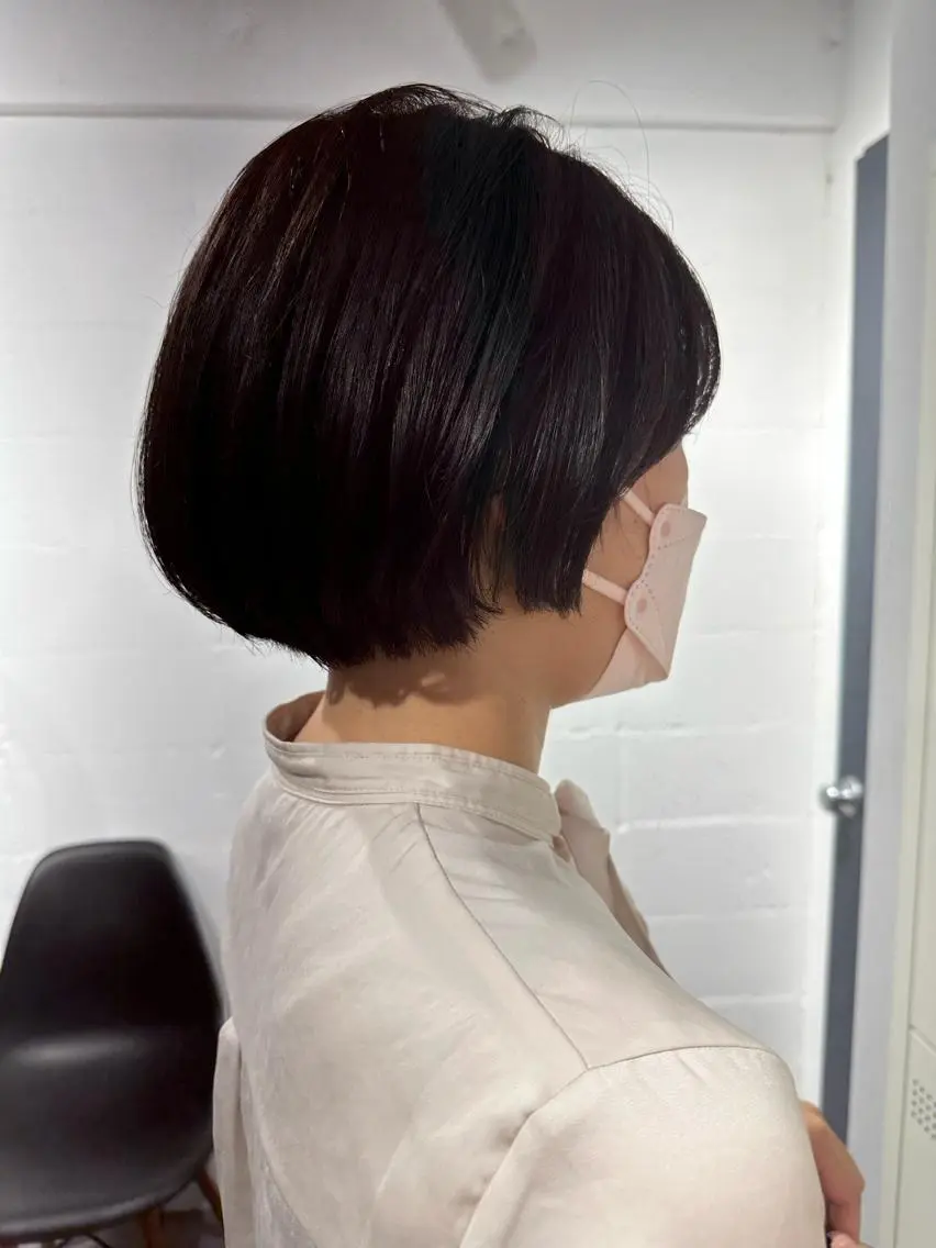 ショート ショート・ウルフ✂︎ 安住有咲子のヘアスタイル