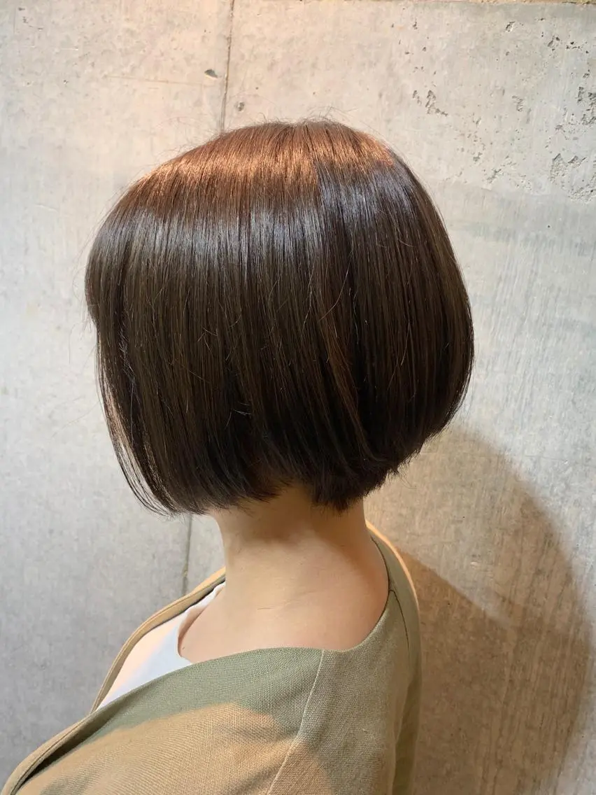 ショート ショートボブ ボブ ショートヘア カット ヘアカラー オージュアソムリエ DAIKI⭐️のヘアスタイル
