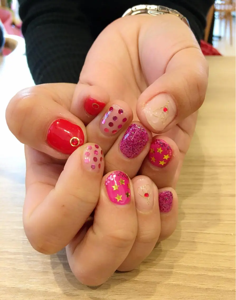 ネイル ピンク ＆ nailのマツエク・マツパデザイン