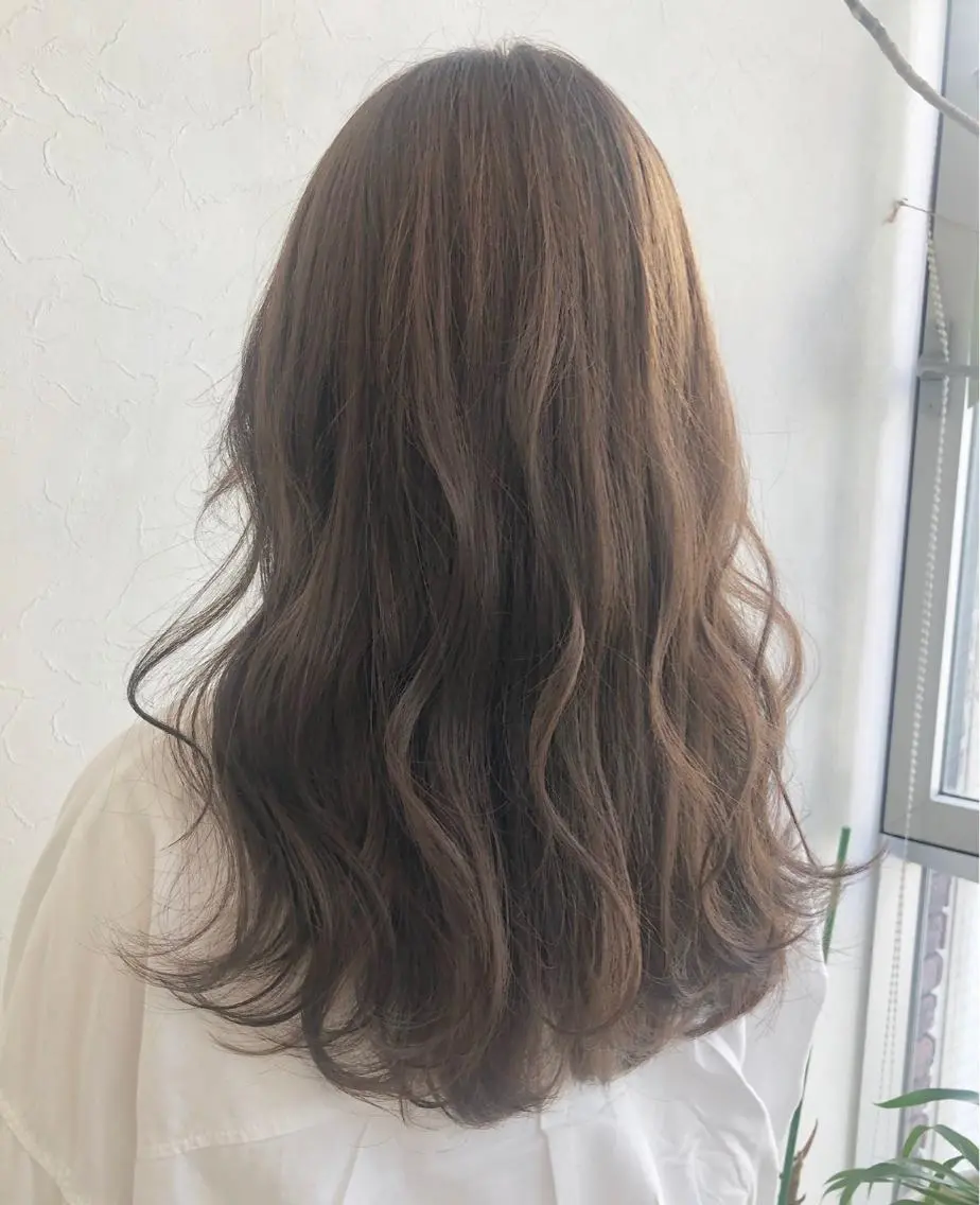 ロング カラー nakahara madokaのヘアスタイル
