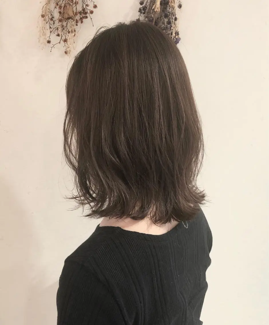 ミディアム ヘアカラー トリートメント 髪質改善/縮毛矯正 /青山 早希🐾のヘアスタイル