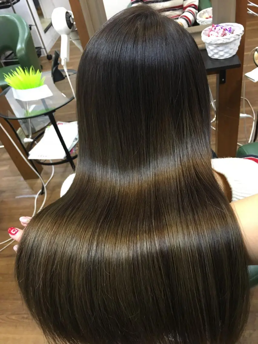 ロング カラー SHIORI💜口コ ミNo.1艶カラーのヘアスタイル
