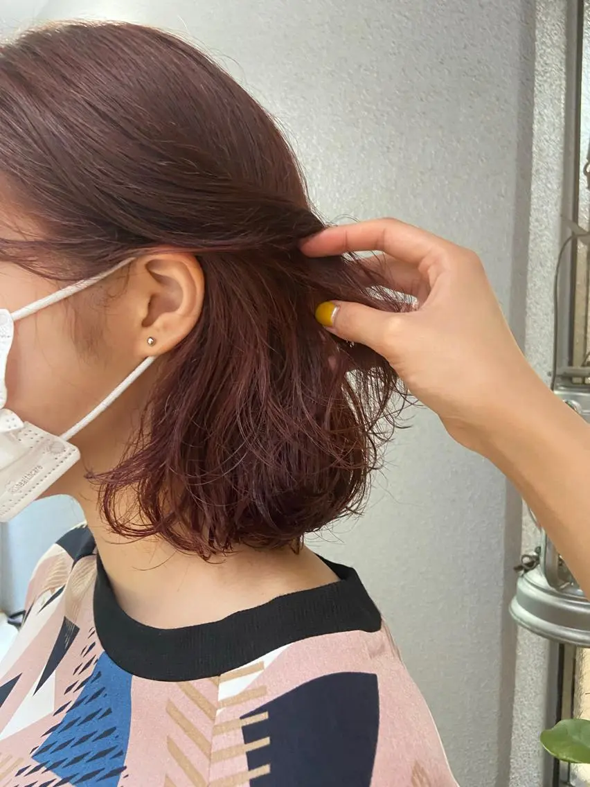 カラー SALTWATER AYARIのヘアスタイル