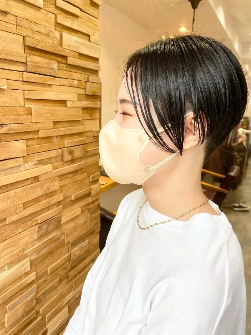 ショート カラー カット ヘアカラー 福田 ジュンキのヘアスタイル