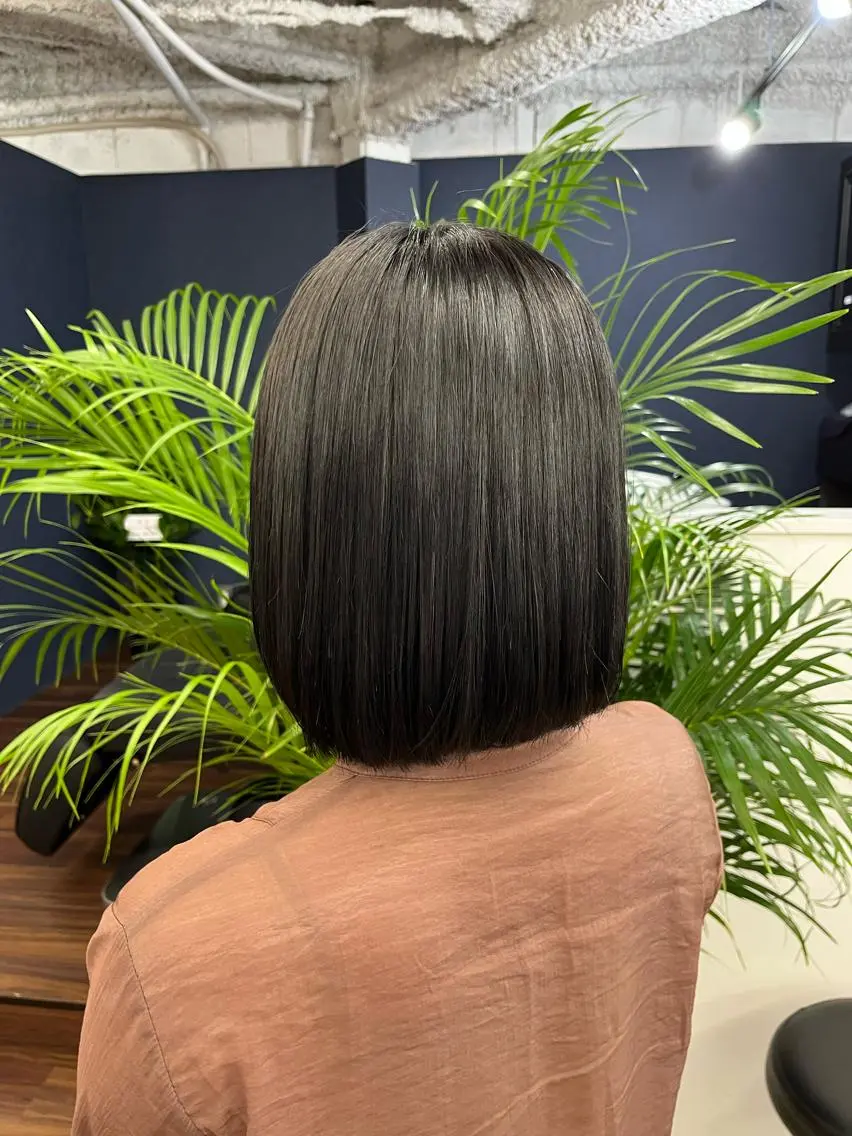 ミディアム カラー パーマ ヘアアレンジ メンズ キッズ ネイル アイブロウ ミディアムレイヤー メンズバレイヤージュ メンズブリーチ メンズハイライト メンズインナーカラー HIROKO / 透明感暖色カラー🎀のヘアスタイル