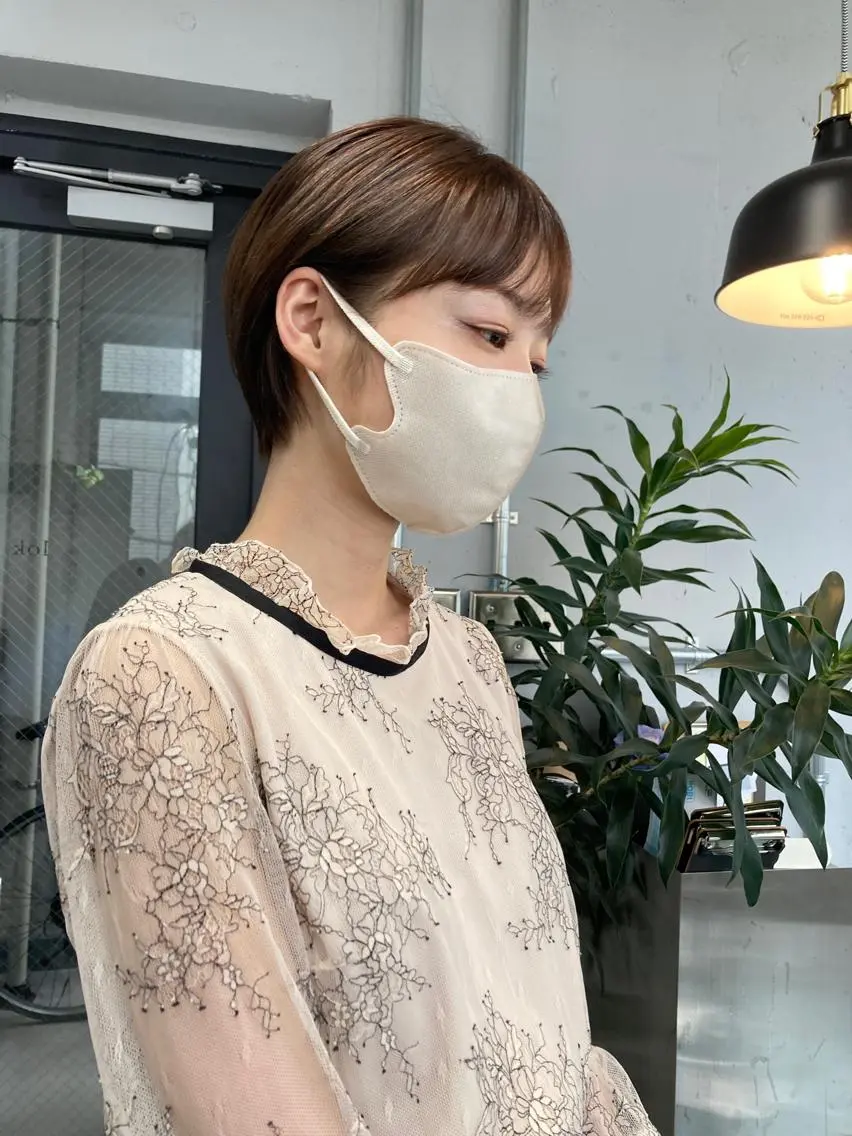 ショート ショートヘア 新井 広樹のヘアスタイル