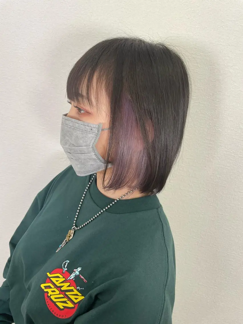 ショート カラー ブリーチ ラベンダーカラー 失敗したくない人へ ハイトーン美容師のヘアスタイル