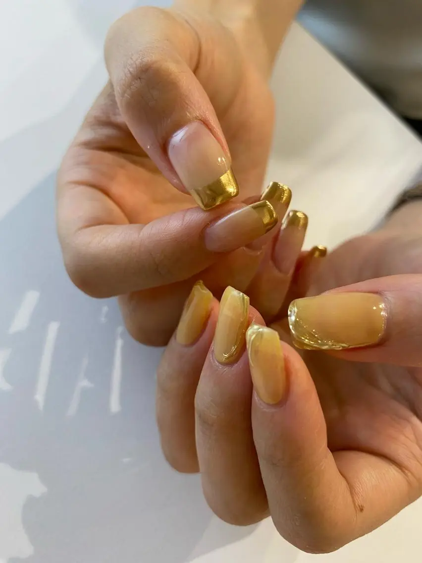 ネイル ニュアンスネイル ハンドネイル Ann nailのネイルデザイン