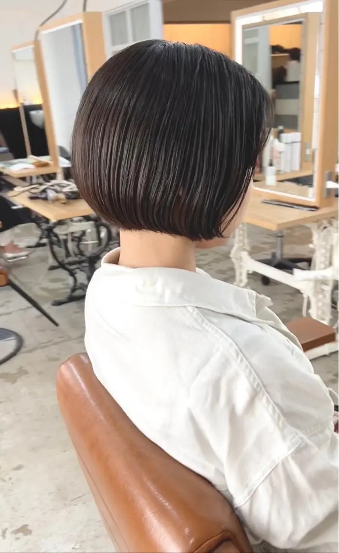 ショート カラー ボブ ショートヘア、ボブ こやさん　コヤマのヘアスタイル