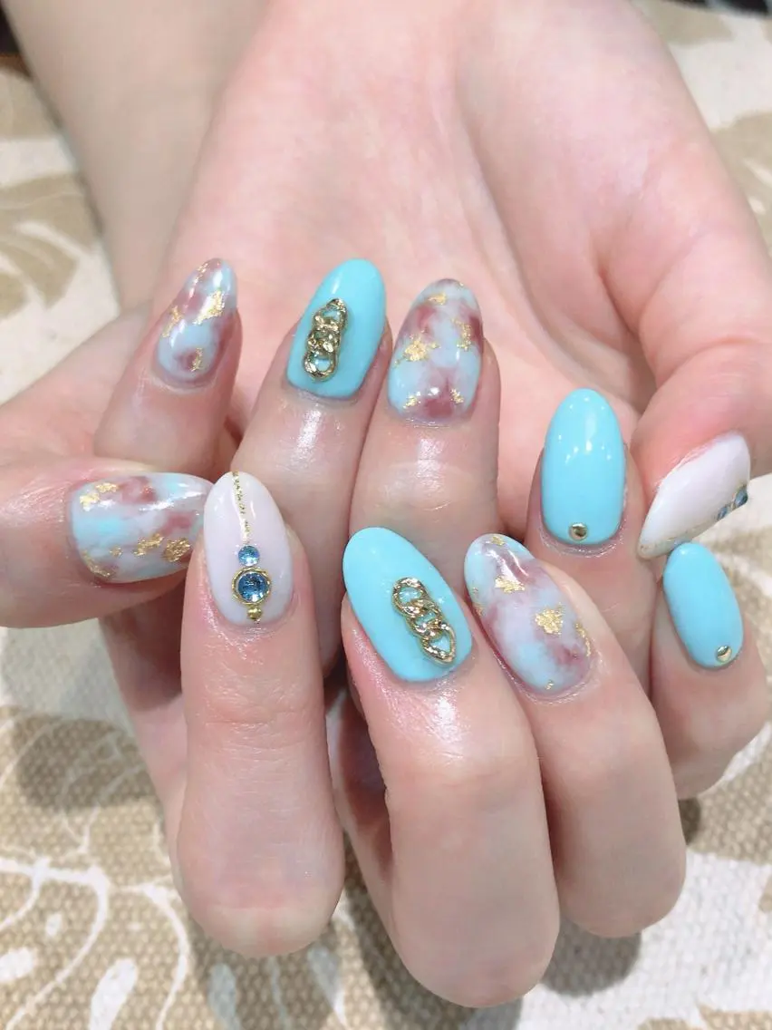 ネイル 持ち込み ハンドネイル M's Style NAIL BARのネイルデザイン