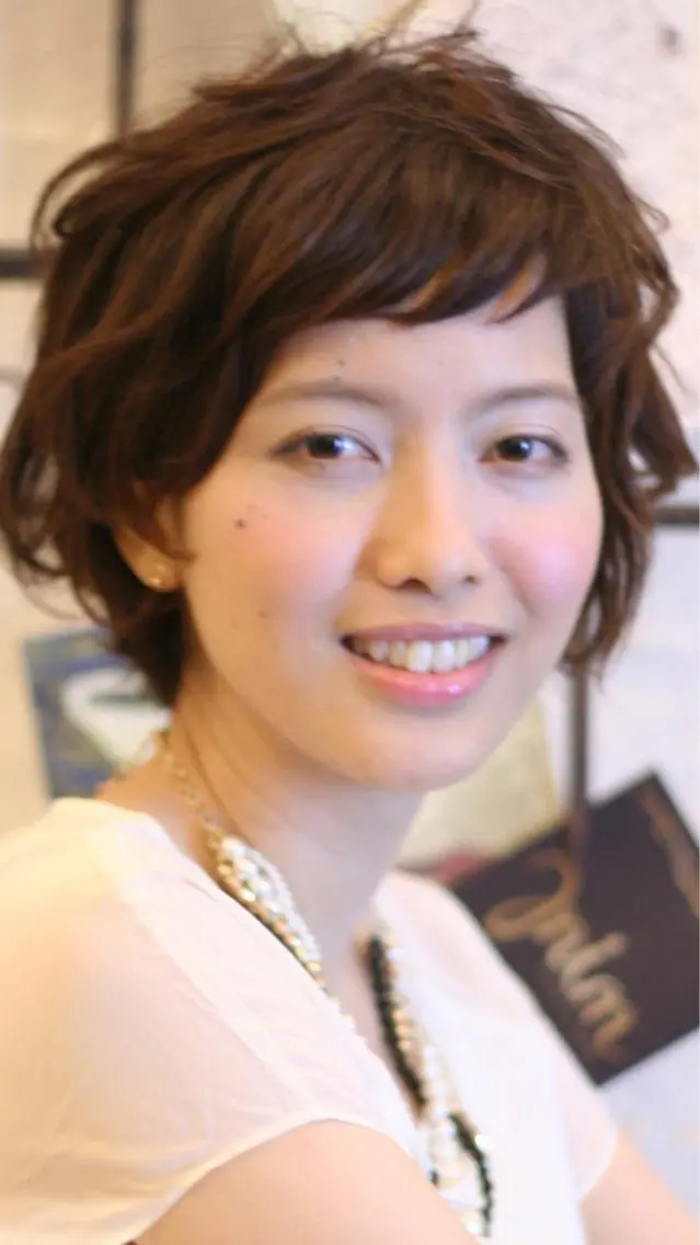 ショート ショートヘア 工藤 久美のヘアスタイル