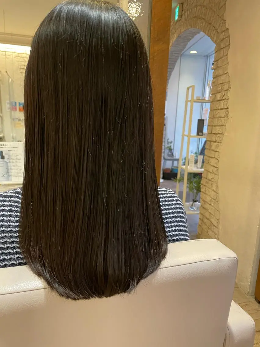 ロング 柳内 崚平のヘアスタイル
