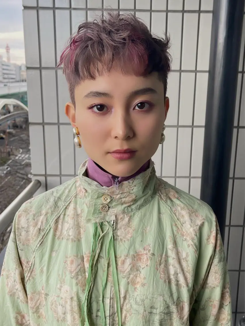 ショート 学生 レイヤーカット メンズケアブリーチ 特化🔥村田のヘアスタイル