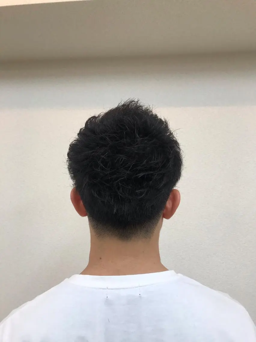ショート メンズ もりたみかこ 美容師お休み中のヘアスタイル