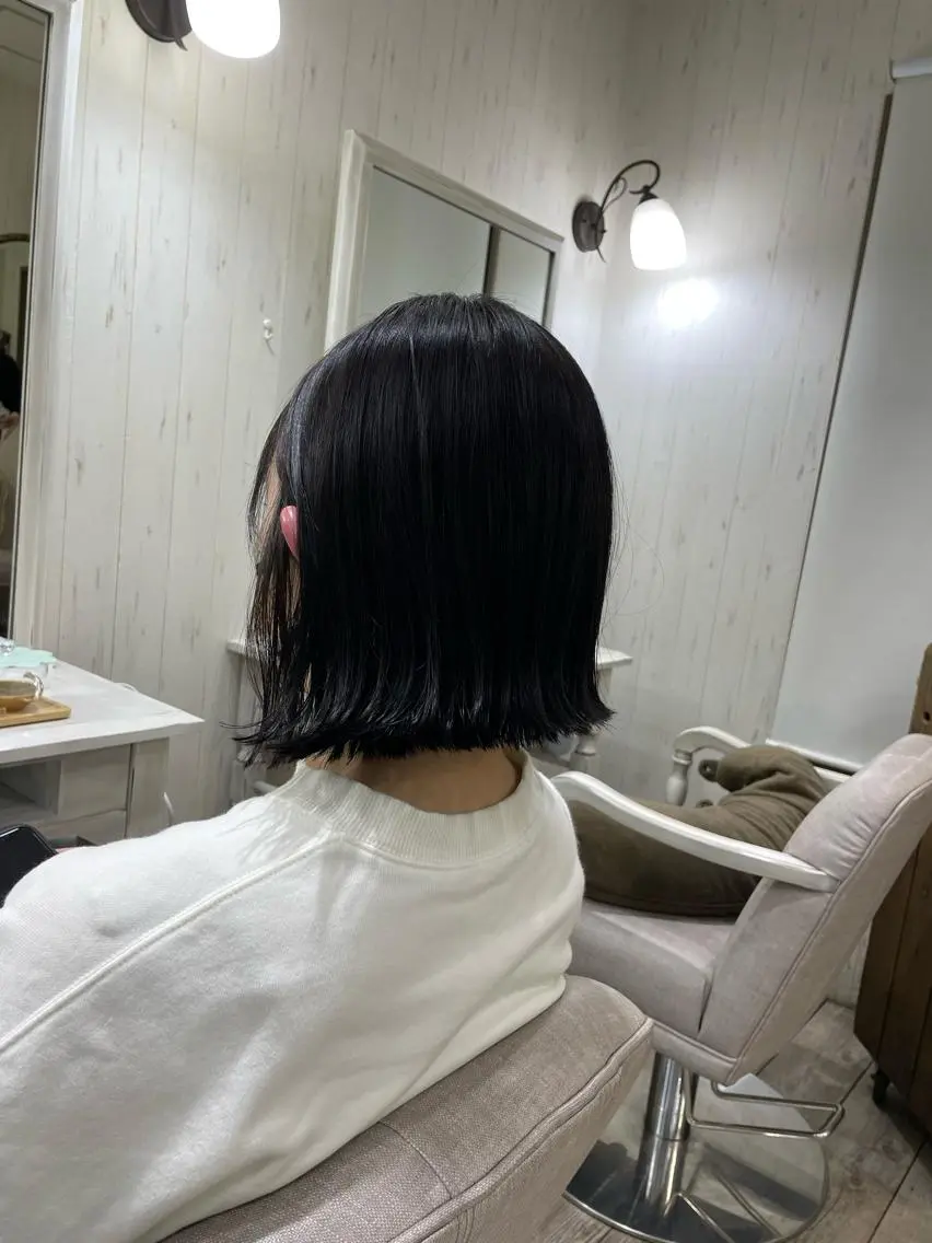 ショート ネモトメイナ🌿 今月末で退職しますのヘアスタイル