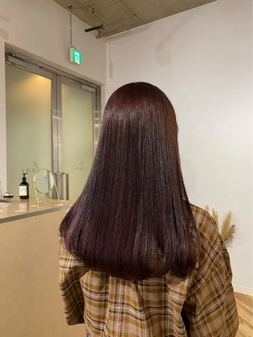 ロング カラー ブリーチ オレンジ ヘアカラー Ayaka🩰🎀 ガーリー/暖色♡のヘアスタイル