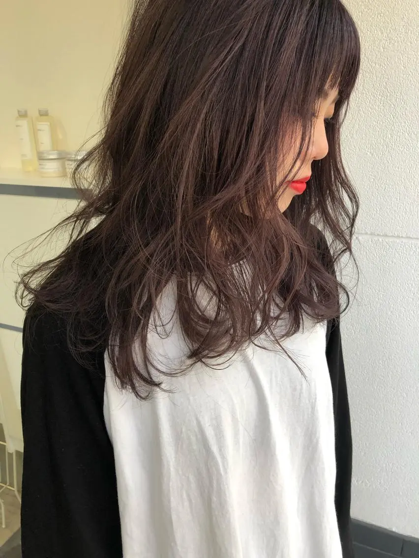 セミロング stylist　篠崎 憲一のヘアスタイル