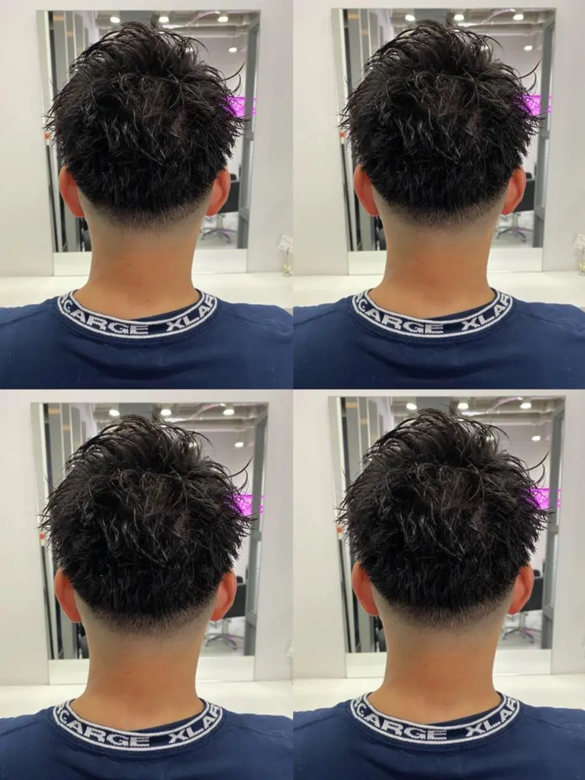 ショート カラー パーマ ヘアアレンジ メンズ カット 🔥メンズパーマ 特化 渡辺一翔のヘアスタイル