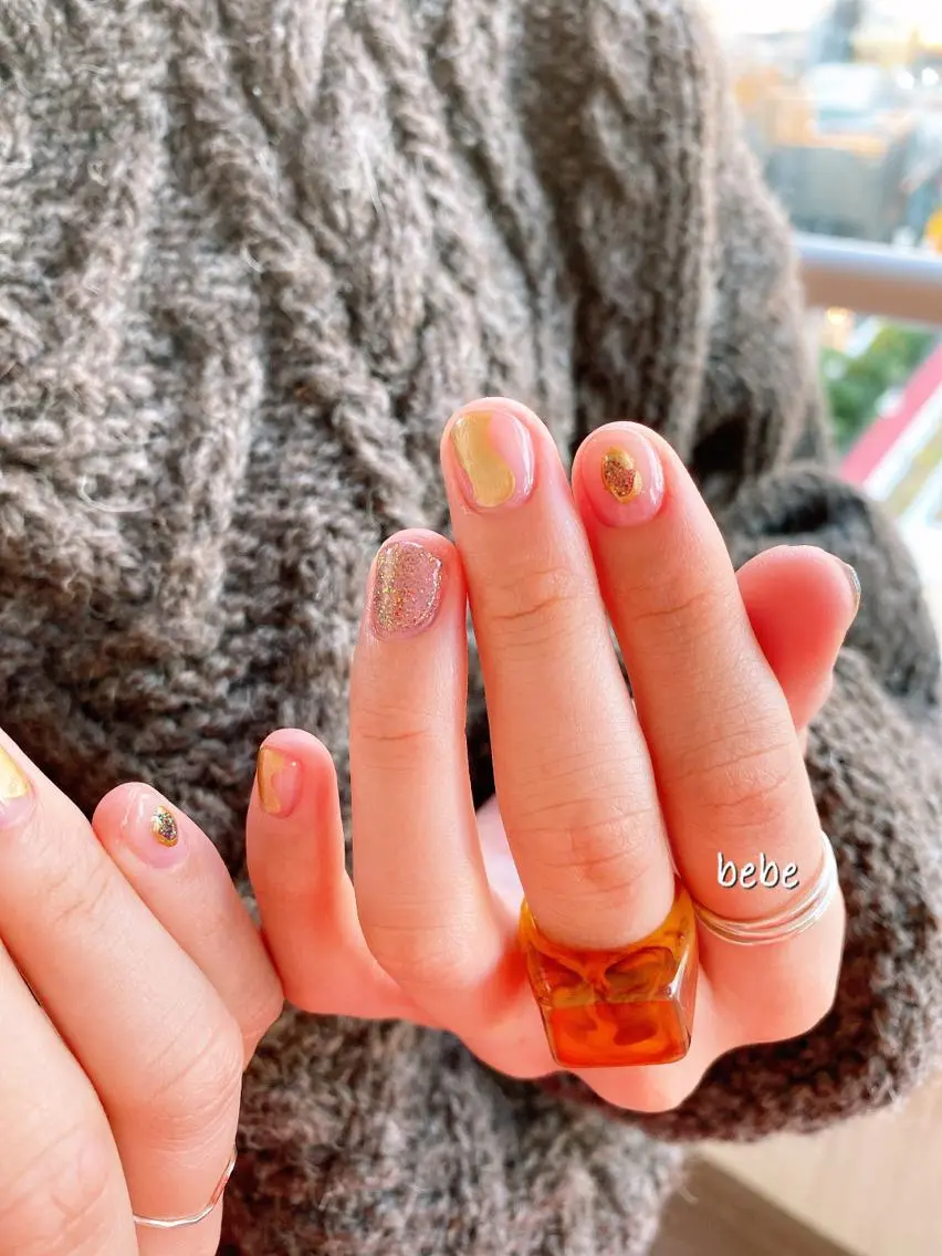 ネイル ニュアンスネイル ハンドネイル Ann nailのネイルデザイン