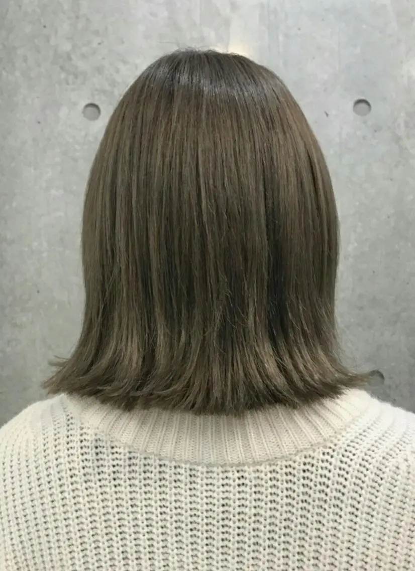 ショート カラー グレージュ ヘアカラー 🦋美髪／エクステ 🦋アベイクミのヘアスタイル