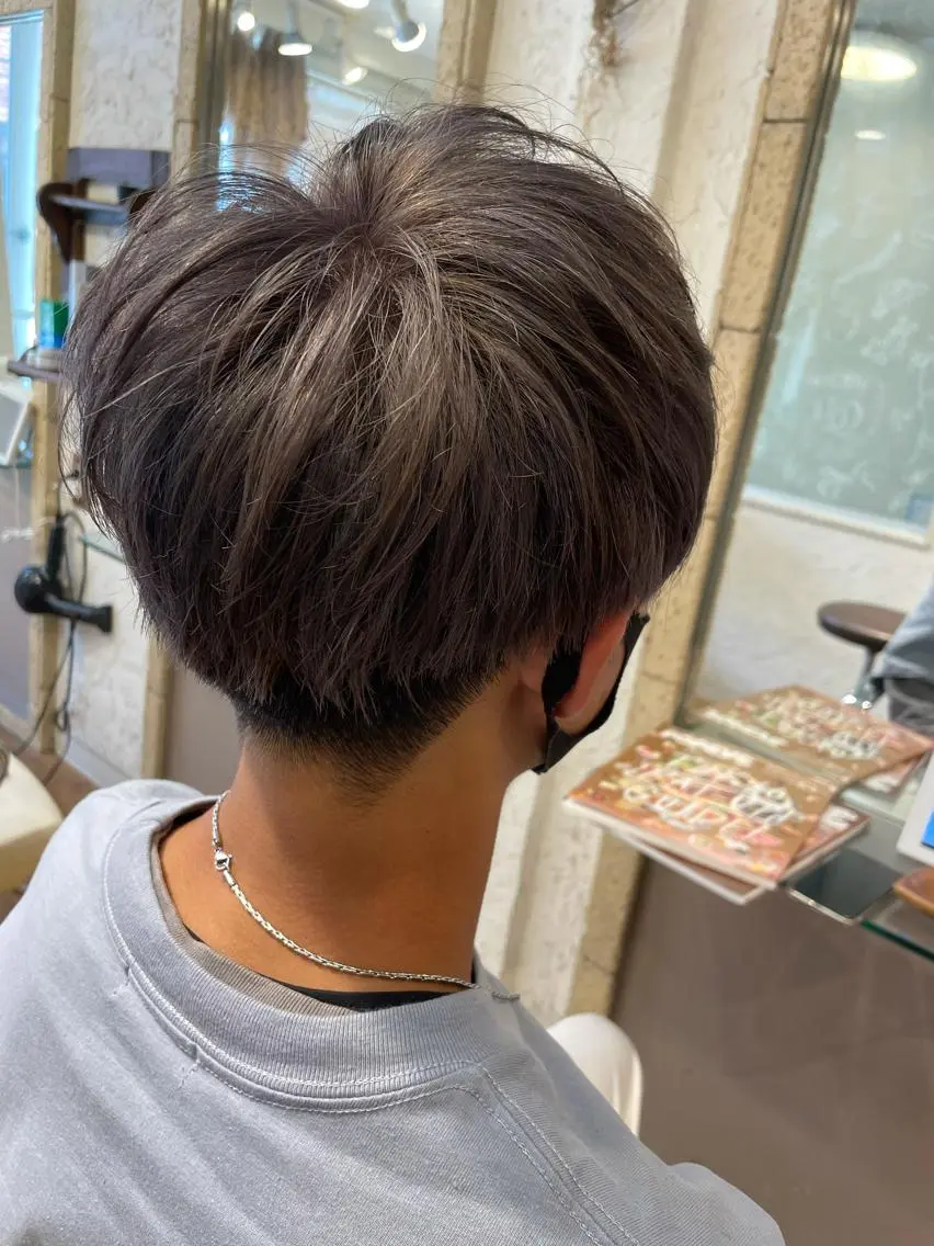 カラー メンズ カット ヘッドスパ 💭メンズ特化 フクダ💭のヘアスタイル