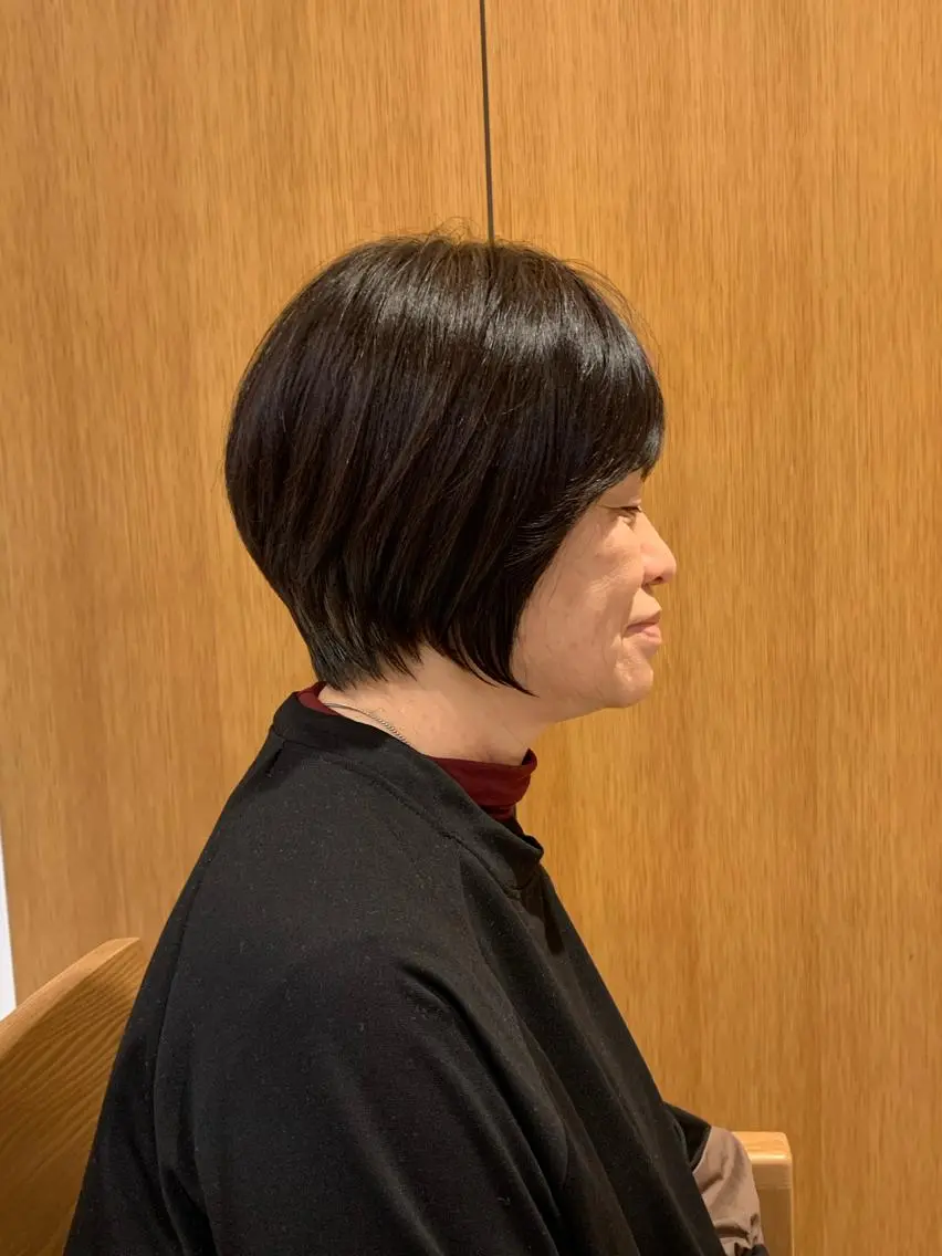 ショート カラー 中尾 文哉のヘアスタイル