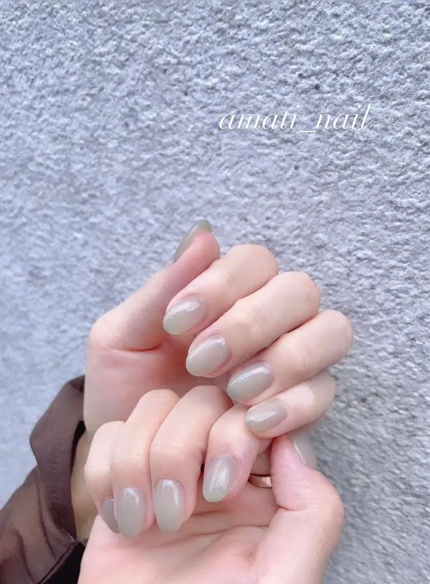 ネイル クリアネイル フットネイル ジェルネイル グラデーション マグネットネイル ハンドネイル amati_nail TAKAKOのネイルデザイン