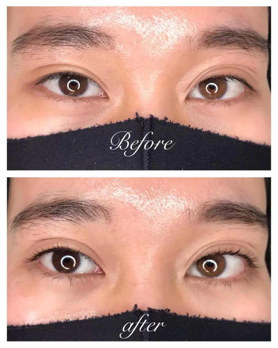 マツエク・マツパ Cカール Lカール 一重×まつ毛パーマ eyelash presh yukaのマツエク・マツパデザイン