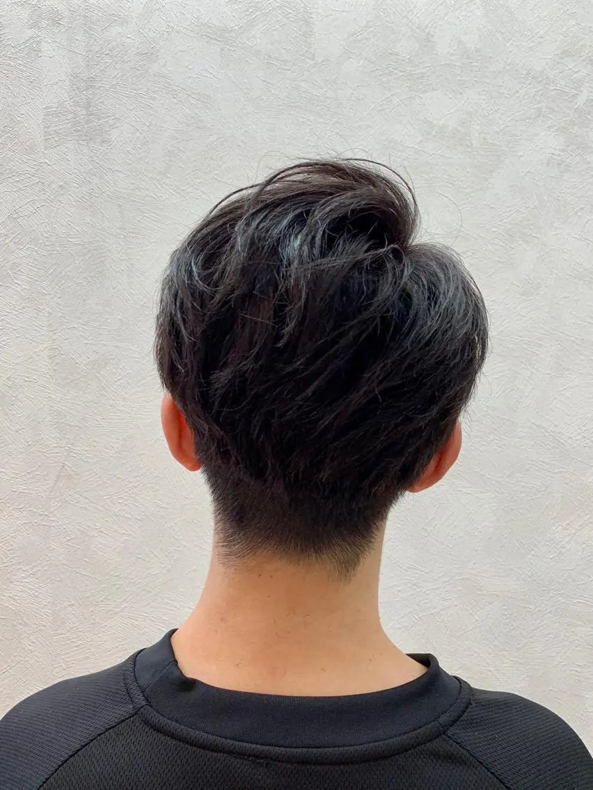 ショート メンズ カット トリートメント 加藤 産休につき8月末までのヘアスタイル