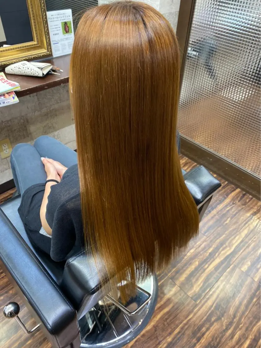 ロング 梶浦 颯のヘアスタイル