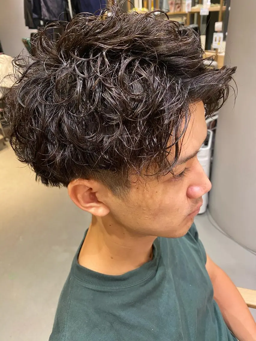 ショート メンズ 梅田茶屋町メンズ 専門美容師 山元一平のヘアスタイル