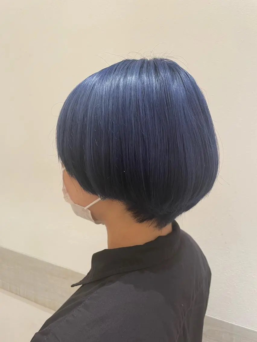 ショート メンズパーマ、カラー 大募集村上莉奈のヘアスタイル