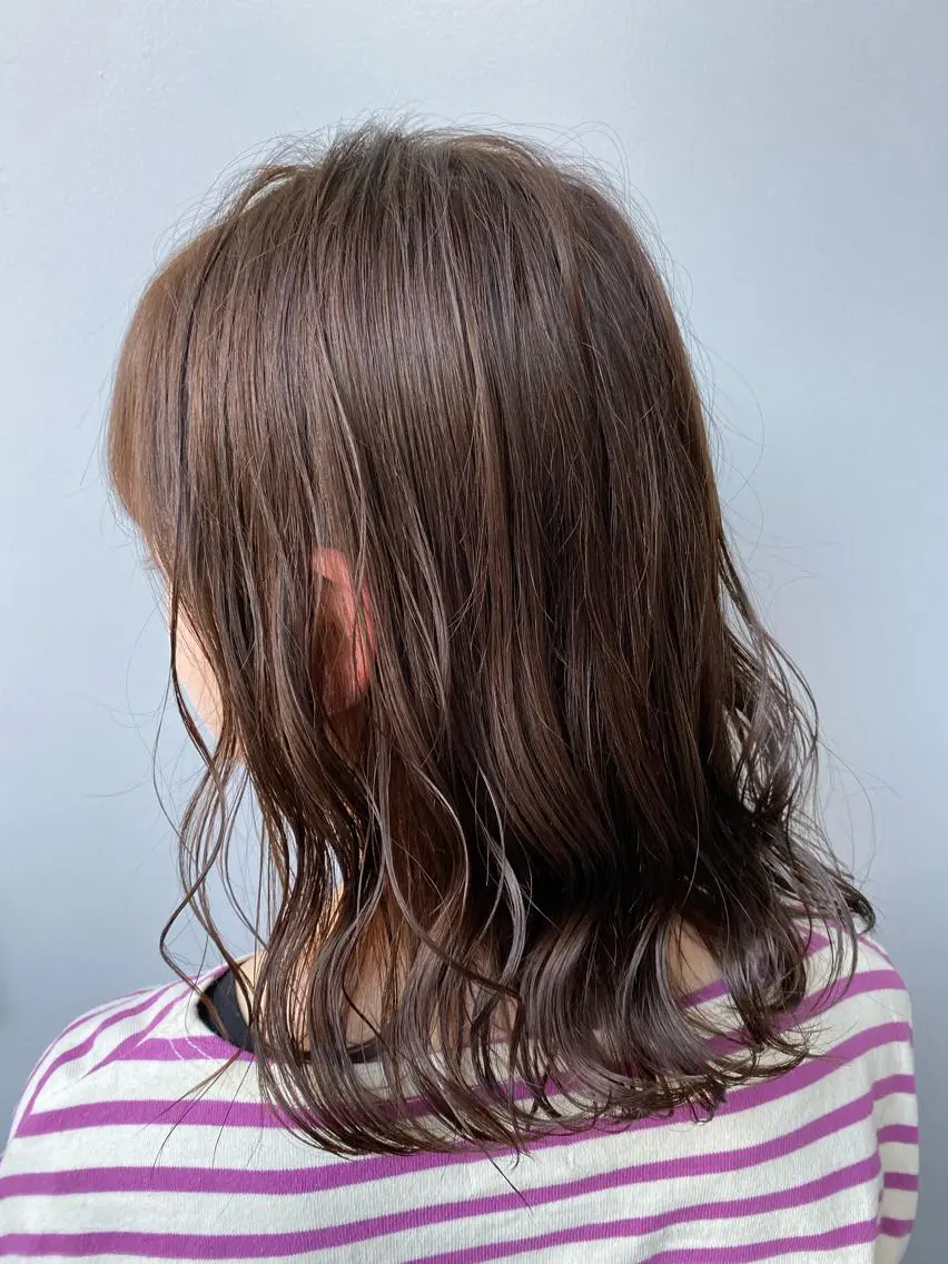 ミディアム カラー パーマ ヘアアレンジ メンズ キッズ ネイル マツエク・マツパ メンズブリーチ ベージュカラー ブリーチ ミルクティーベージュ ブリーチなしカラー 当日予約⭕️ JUNYAのヘアスタイル