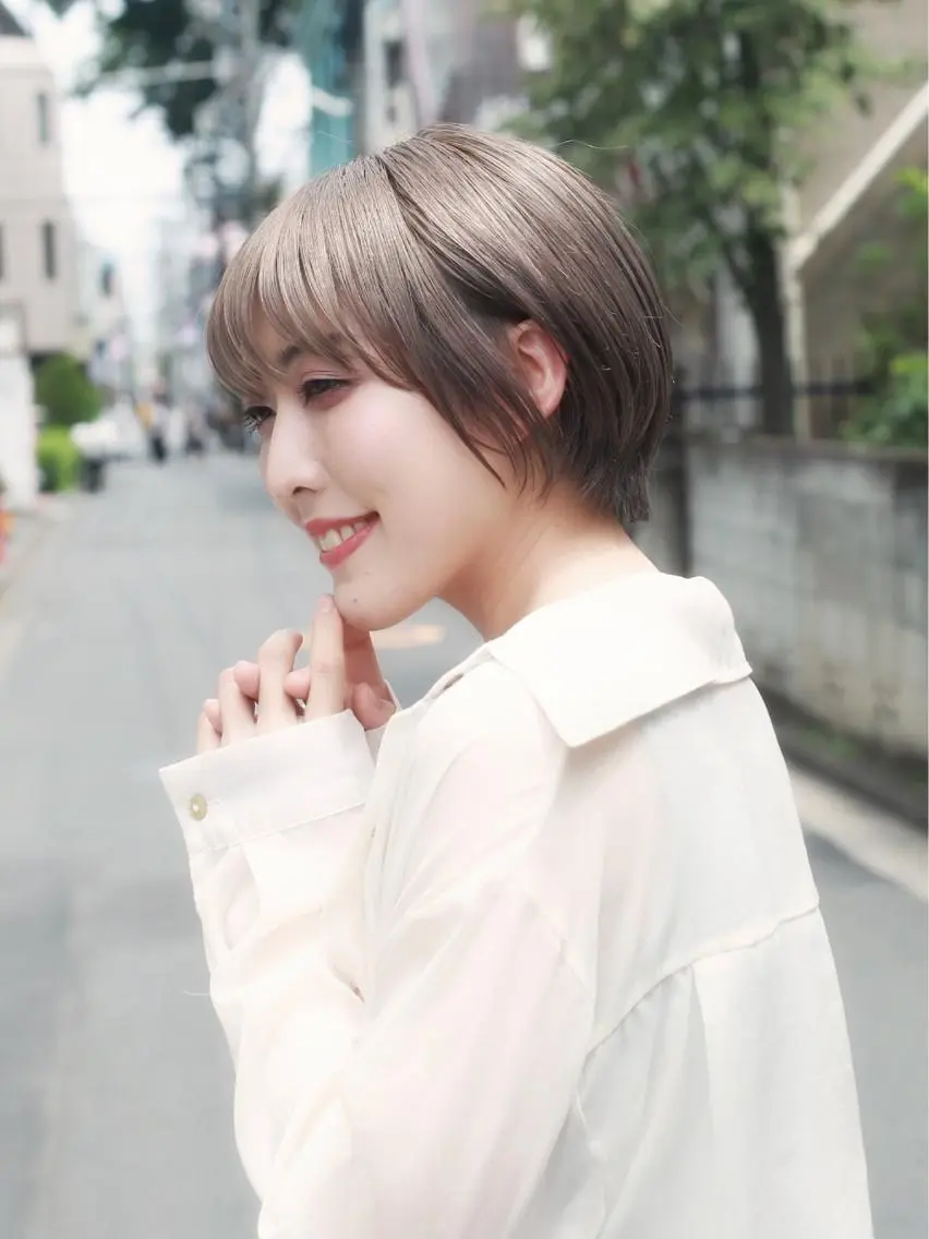 ショート カラー ✨ショート・ボブ✨ ✨刈り上げ✨翔太のヘアスタイル